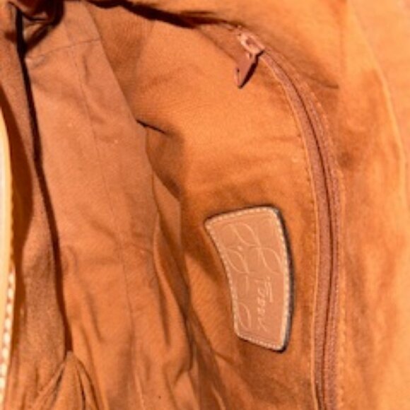 Fossil Vintage Patchwork Leather Shoulder Bag Boho Y2K Retro Purse - Picture 5 of 5